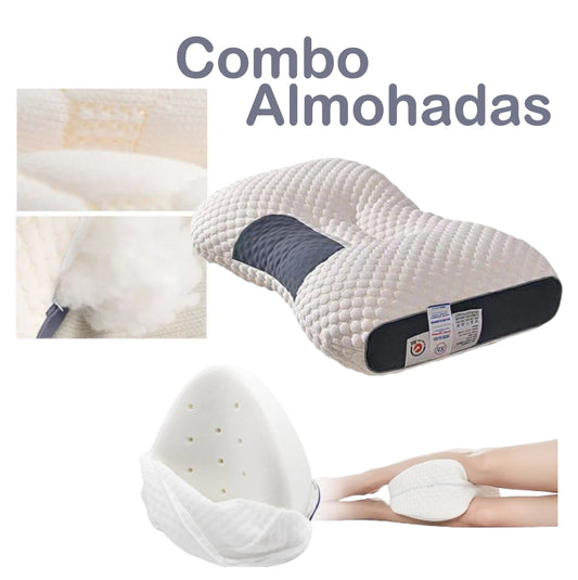 Combo Almohadas Entre pierna + Spa 3D